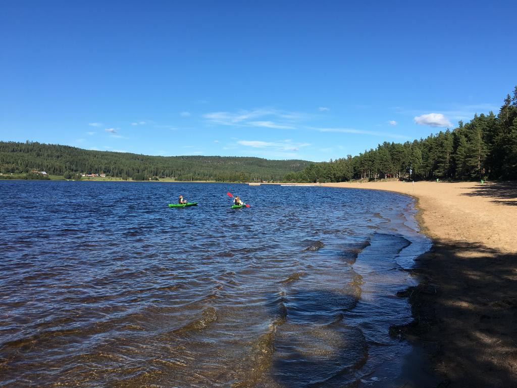 Ljusdals Camping Hotell Exteriör bild